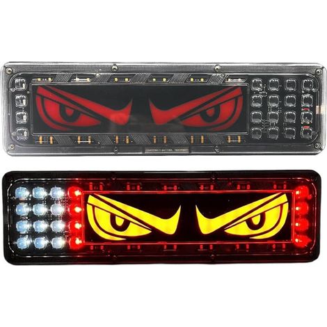 Applicable 24V Voiture Remorque Camions Feu Arrière Voiture LED Feu Arrière Clignotant Feux Arrière Étanche Pièces de Feux Arrière (1/5)