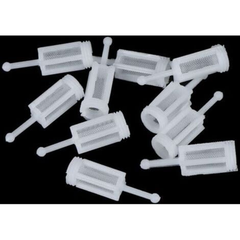 50 Pièces Filtre à Peinture Filtres à Gravité pour Pistolet à Peinture Filtre à Pulvérisation Jetable Mailles Fines des Filtres Universels pour Pistolets de Pulvérisation par Gravité 35.611.2mm (1/5)