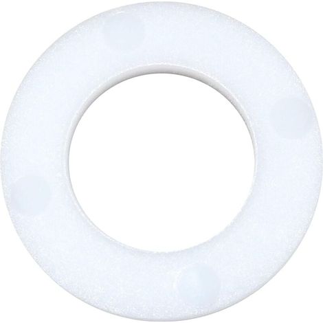ZVD-C48564 - Lot de 100 Rondelles plates en polyamide/PA/nylon M8 Ø extérieur 16mm épaisseur 1.7mm - DIN 125 (1/2)