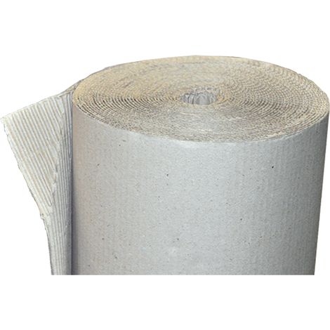 CARTONE COPRIPAVIMENTO ONDULATO mt. 1 x 16  - COLOREA