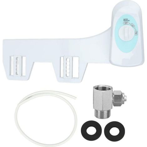 La buse autonettoyante des toilettes est pratique, efficace et réglable, ce qui la rend adaptée à l'hygiène féminine. (1/4)