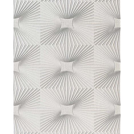 Wall ceiling wallpaper wall EDEM 115-00 decor textured vinyl white 5.33 sqm (57 sq ft) (1/3)