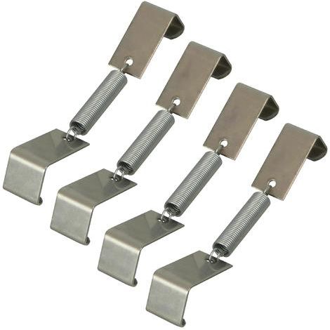 Pinces pour plaque immatriculation 4 pieces (1/3)