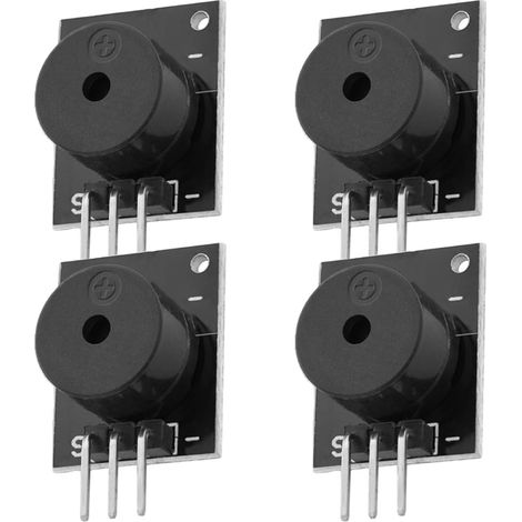 Lot de 4 modules d'alarme piézo passifs KY-006 compatibles avec et (1/4)