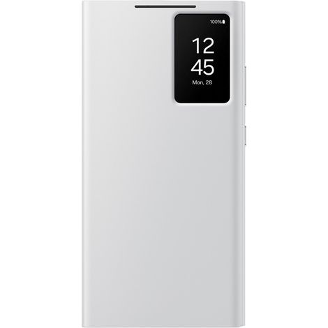 Funda tipo billetera Samsung Smart View para el Galaxy S24 Ultra (blanco)