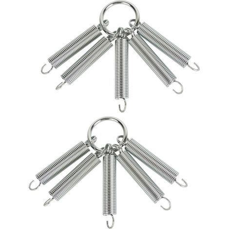 Toivize-Tendeur de chaîne - 23cm - Acier galvanisé - Lot de 2 pour tracteur de jardin, souffleuse à neige et véhicule utilitaire robuste (1/5)