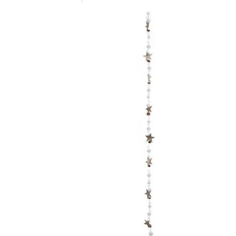 Paris Prix - Guirlande De Noël Bois marron Glacé 140cm Naturel (1/2)