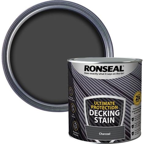 Ronseal Ultimate Protection Decking Stain Charcoal 2.5 litre