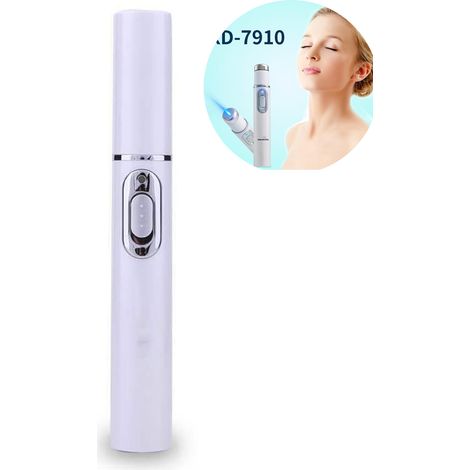 Stylo ABS KD-7910 pour thérapie par lumière bleue, appareil compact pour cicatrices et rides, soin de la peau à usage domestique