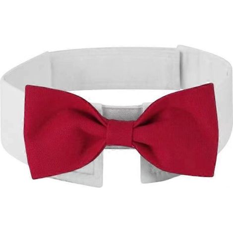 Katzen-Fliege-Halsband, offizielles Hundehalsband, Haustier-Dekoration, Foto-Requisiten, Rot