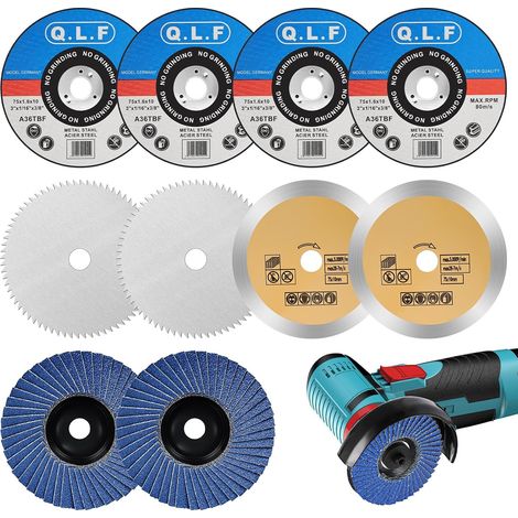 10 x Cutting Discs 76 mm, Cutting Disc 76 x 10 mm (1/5)