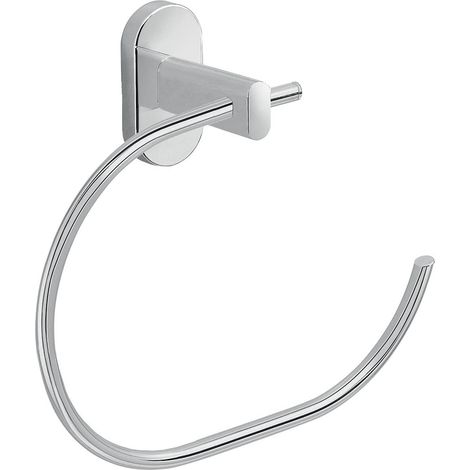 Portasalviette ad anello in acciaio inox e Cromall 5370 Gedy serie FEBO Cromato (1/4)