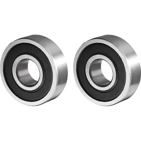 6000-2RS 10x26x8mm Roulements x 2PCS pour Machines et Outils, [Double Scellé] (1/5)
