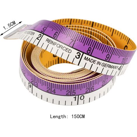 Règle de couture souple de 1,5 m, ruban de mesure pour vêtements et corps, kits de couture (1/5)