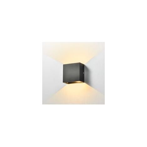 Wandleuchten für den Innenbereich mit 3 Beleuchtungsmodi, moderne LED-Wandleuchten aus Aluminium, kabelgebundene Wandleuchte mit Auf- und Abwärtsposition (1/5)