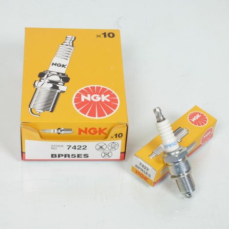 Bougie d'allumage NGK pour Quad Gas gas 50 Wild Hp 2004 BPR5ES (1/3)