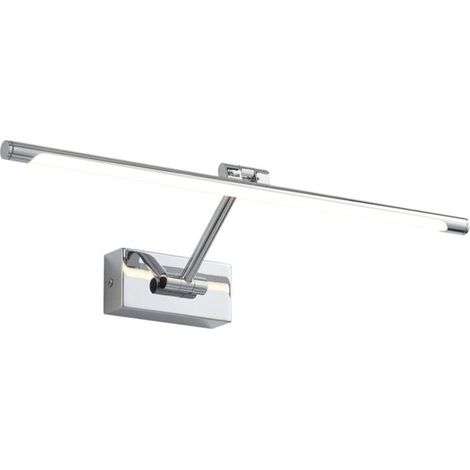 Applique moderno gea luce gap gap442c led metallo acrilico monoemissione
