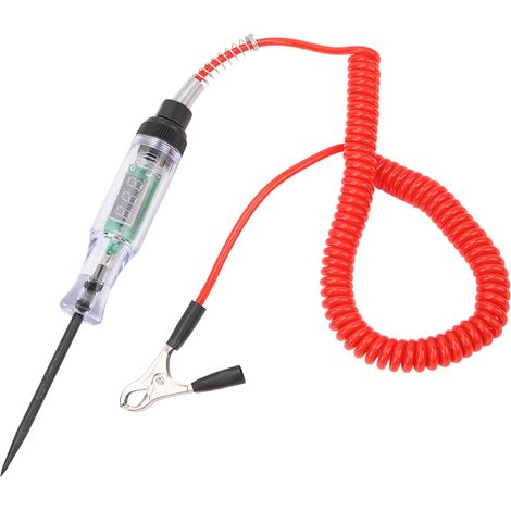 Testeur de circuit électrique voiture DC3-36V, protection d'isolation, câble flexible résistant, pour automobile (1/5)