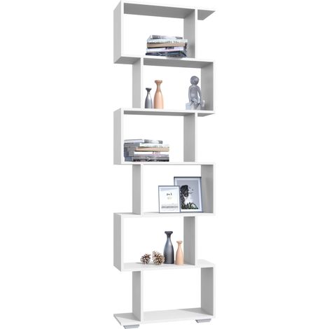 Libros de estantes de estantes divisores de habitaciones Palusa L 196x60x24 - VCM