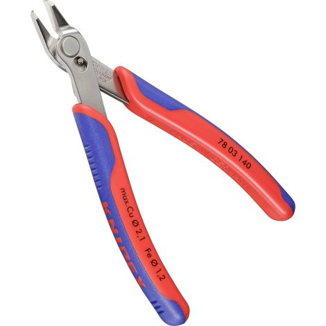 KNIPEX 78 03 140 Electronic Super Knips® XL con mangos multicomponentes 140 mm