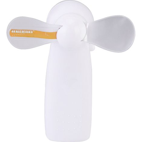 1 Mini ventilateur, fonction LED, faible bruit, design cartoon, pour maison bureau extérieur (1/5)