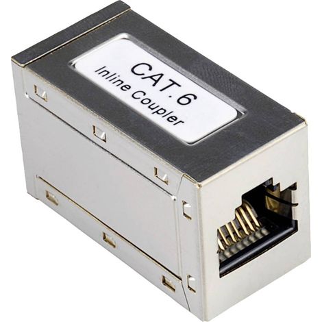 Connettore Roline RJ-45 Cat.6 schermato color argento 83Z45AAABB, 21.17.3041 (1/2)