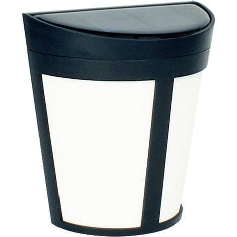6-LED-Solar-Gartenleuchte mit Sensor, Außenbeleuchtung für Hof, Zaun, Straße und Haus, automatische Solarstromversorgung. (1/5)