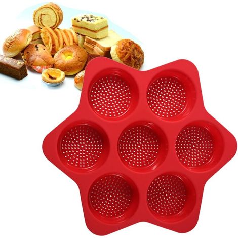 Stampo in silicone riutilizzabile per cupcake e muffin, adatto per cioccolato e dolci, teglia antiaderente - Crezuo