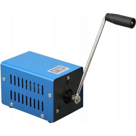 Générateur à manivelle haute puissance, générateur de charge USB de charge Dynamotor d'urgence pour le camping Activités de plein air,Manivelle portative (1/3)