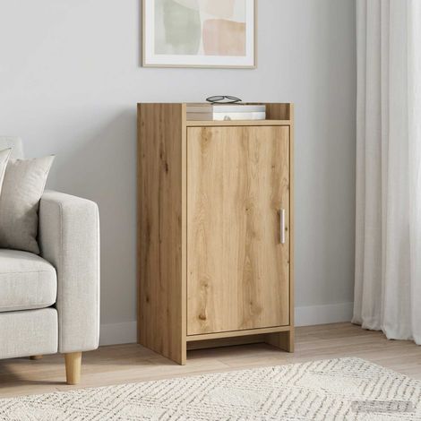 Aparador Roble artisan 40 x 36 x 80 cm Madera de ingeniería (1/4)