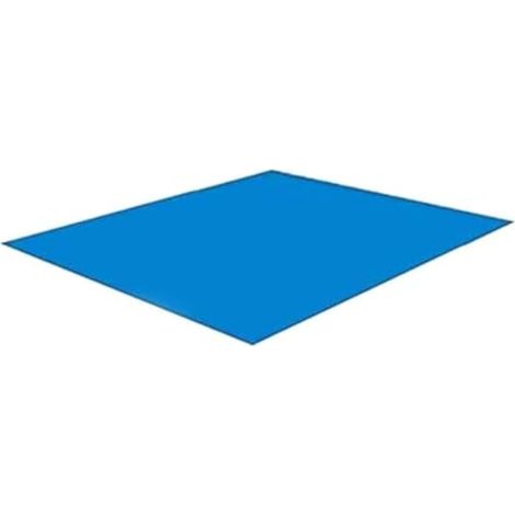 Tapis de piscine gonflables hors sol rectangulaires imperméables, protection de sol carrée pour piscines gonflables, bleu (2x3) (1/5)