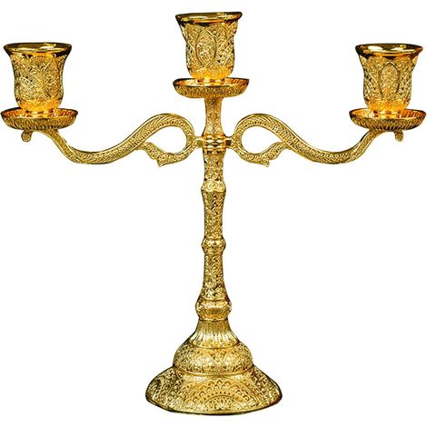 Bougeoir en métal taper bougeoir décoratif pour la maison mariage dîner fête anniversaire bougeoir