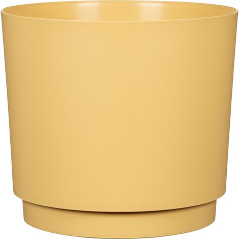 Runder Pflanztopf  GARDEN ID  Plano  Ø 25  7 L  H 22 cm  Gelb (1/4)