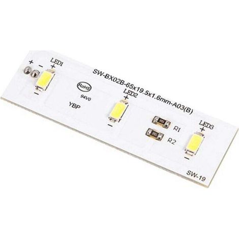 Pannello luminoso a LED per frigorifero compatibile ZBE2350HCA, set da 2 pezzi -Crezuo