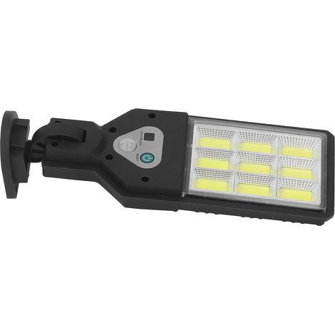 Solar-Sensorlampe IP64 wasserdicht COB-weißes Licht Hochempfindlicher Bewegungsmelder Solarleuchte mit Fernbedienung (1/5)