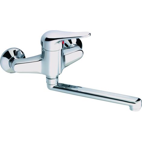 Cornat Spültisch-Wandarmatur Punto Wasserhahn Spültischarmatur Armatur