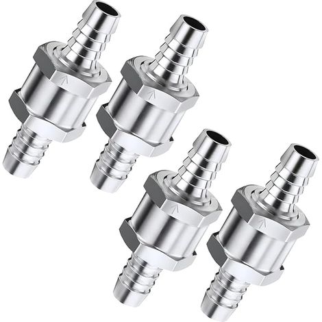 One Way Aluminum Fuel Return Valve for Petrol Diesel Oil (1/5)