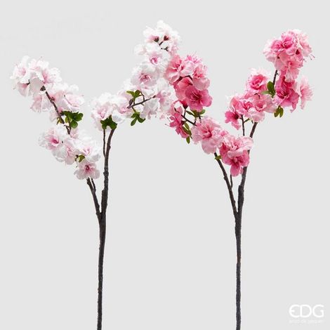 EDG Enzo De Gasperi Ramo Sakura Ciliegio Giapponese Artificiale Ass. H 105 Cm Pink Cream 1 Pz