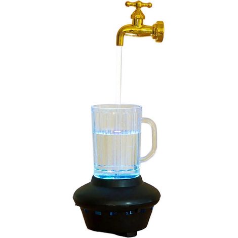 Mug magique lumineux avec robinet fontaine, cadeau de pendaison de crémaillère élégant, décoration de bar style A (1/5)