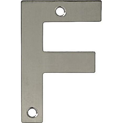-CAHERSA- Letra F-4" Acero InoxidableIDABLE 18/8  AMIG