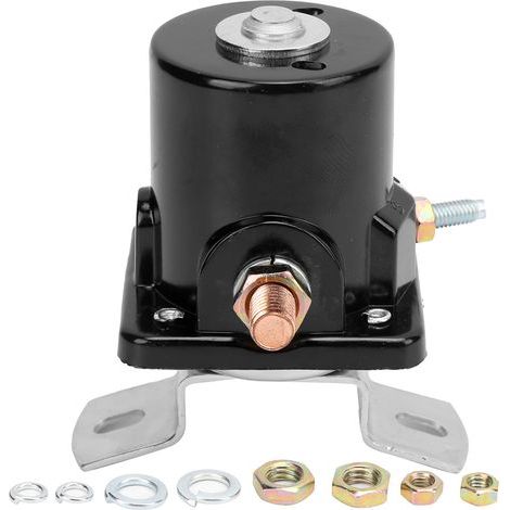 Relais de démarreur 12V 3 broches 8N11450 Remplacement pour Tracteur Ford 2N 8N 9N