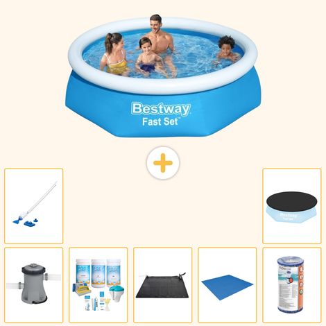 Bestway Bestway Fast Set Ronde - 244x61 cm - 8-pièces S21397 (1/5)