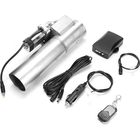 2.5-inch electric stainless steel exhaust downpipe cutter with remote-controlled cutting valve (1/5)