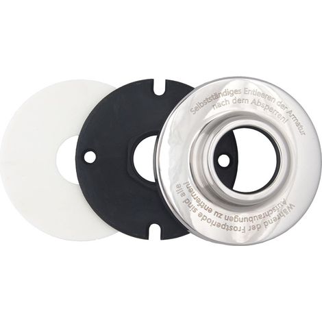 Schlösser Armaturen ISOLIERUNG, WANDSCHEIBE+ROSETTE ZU FROST-TEC 2815