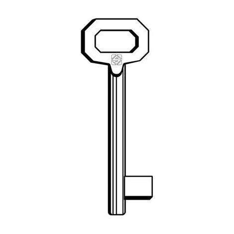 CHIAVE PATENT 5011 SILCA - OTTONE- 5 pezzi