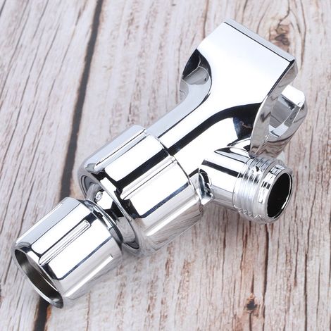 Amerikanischer Badewannen-Duschumsteller, Handbrausekopf, verstellbare Halterung, Adapterzubehör (1/5)