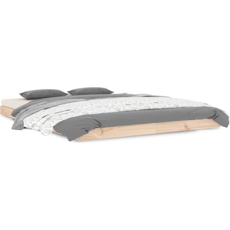 Maison Exclusive - Estructura de cama sin colchón madera maciza d