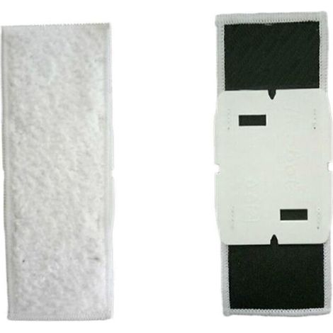 YMYNY Lingettes Balayage Coussinets pour iRobot Braava Jet 240/241-6 Pièces Remplacement Mopping Robot Lingettes Balayage à Sec Tapis de Vadrouille Kit (Blanc) (1/4)