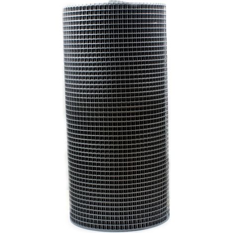 MALLA DE PVC CUADRADA 16 VERDE CLARO 1,2 M50 MB MALLA 15 MM - 50 MB - SB 0116Z