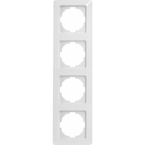 KOPP ABDECKRAHMEN 4-FACH, HK02, ARKTISWEISS (305913001)